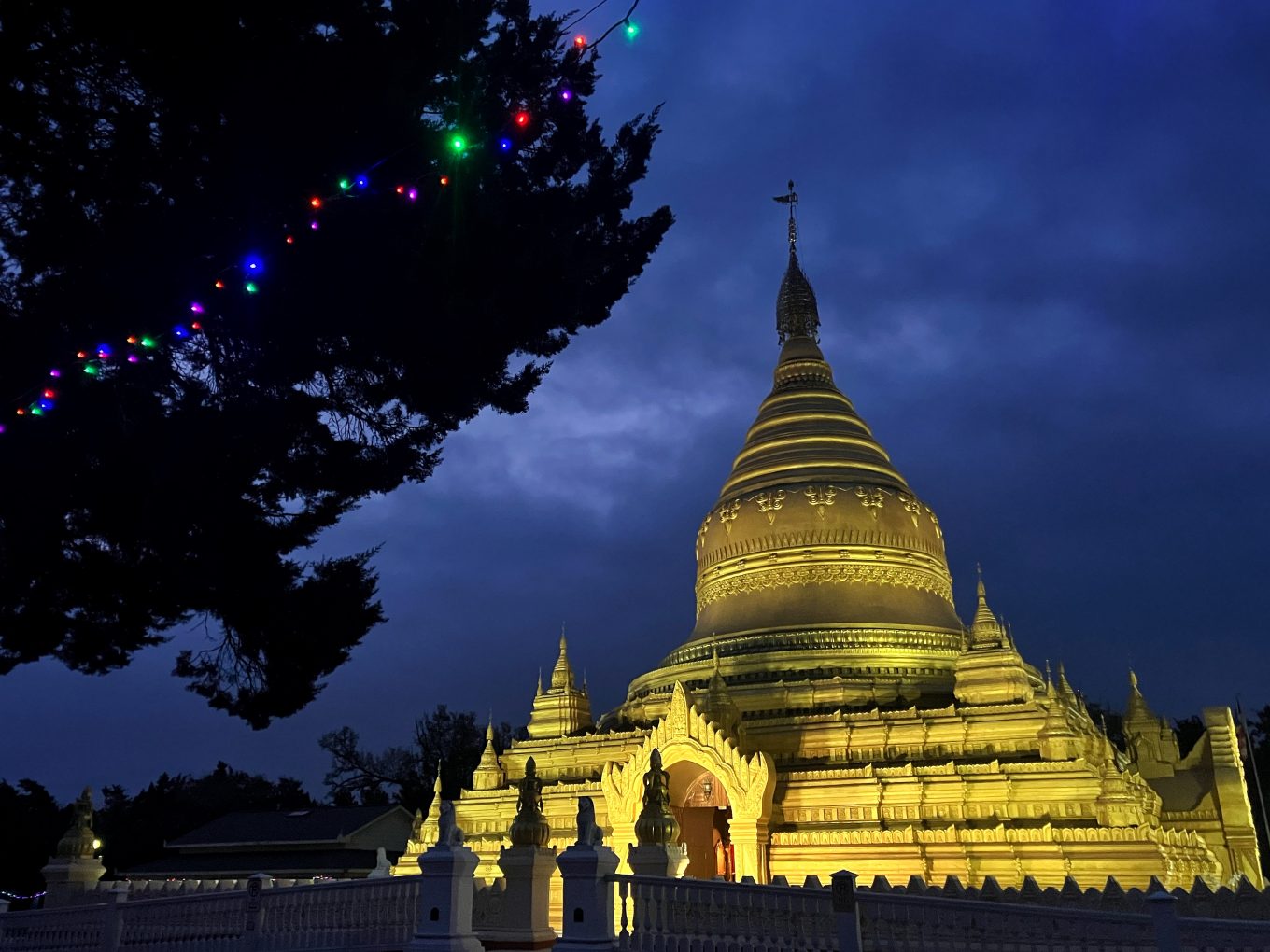 Sitagu Buddha Vihara main monastery building